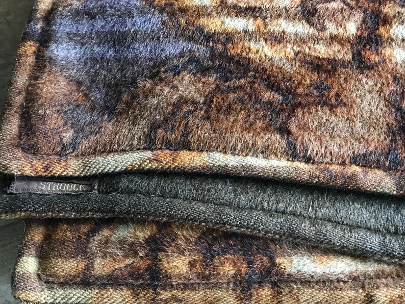 Antique Stroock Wool Sleigh Blanket Carriage Buggy Lap Throw Etsy