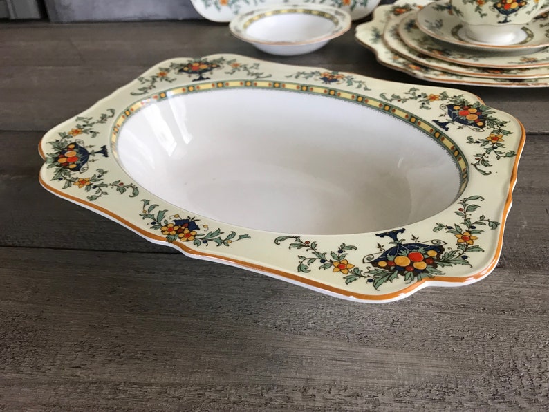 1 Crown Ducal Ware England Serving Bowl Art Deco | Etsy