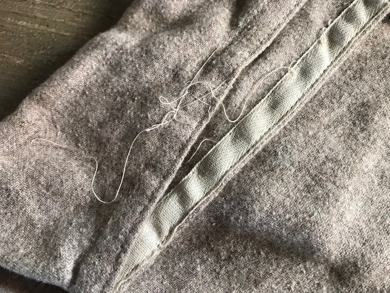 1 fransk ullflanellväst, Flanelle de Sante, Reims, Herrkläder, Sysslor, Långkalsonger, Bondgård, Nybyggare bild 9