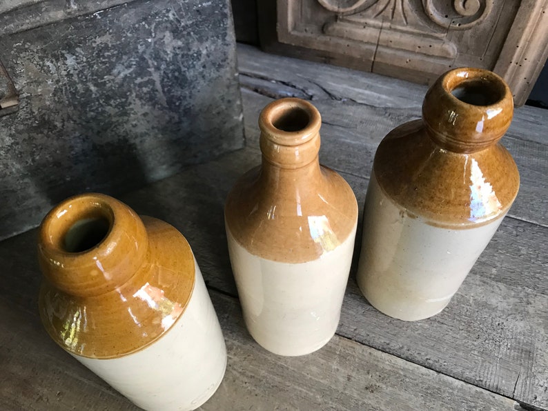 1 Ginger Beer Bottle, Stoneware Pint, Trade Mark Stamp, Sold by Each image 9