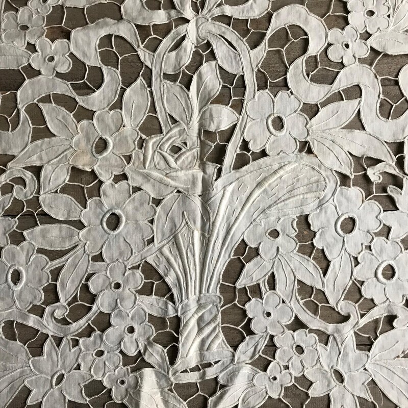 Embroidered Cutwork - Etsy