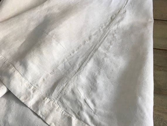 French Linen Smock, Nightdress, Chemise, Nightgow… - image 8