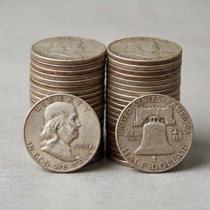 1963 half dollar - Etsy 日本