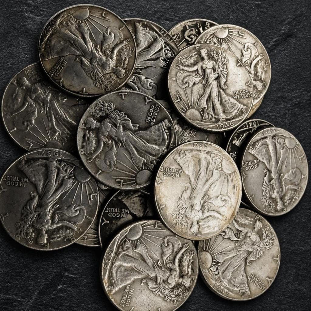 Half dollar coins silver - Etsy 日本