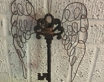 Skeleton key fairy, skeleton key, wings, wings on skeleton key, free shipping