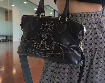 Bolso tote de piel vegana inspirado en el anime, bolso de hombro grande para compras, regalo para el día a día, bolso elegante para mujer