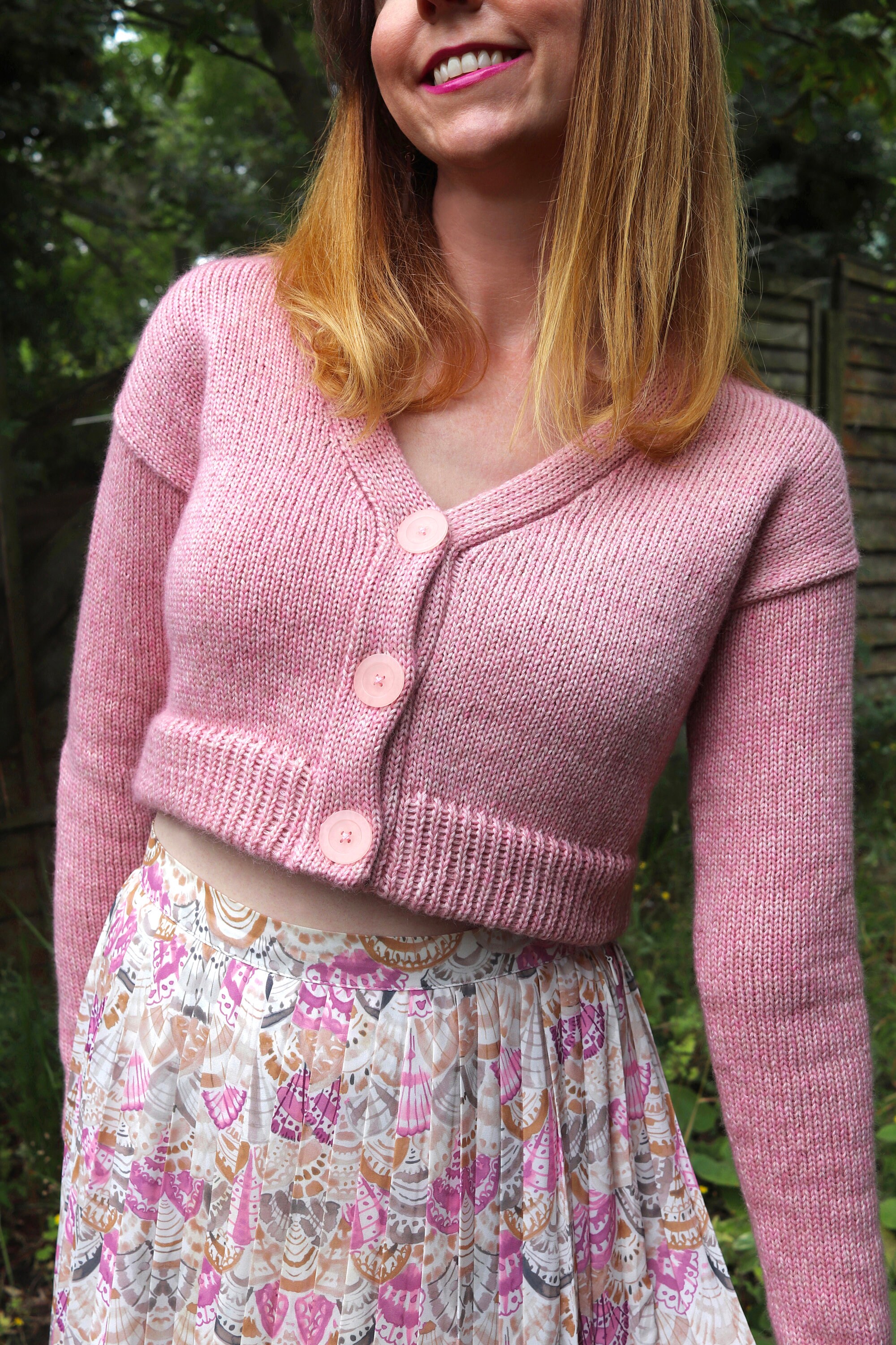 Awesome Blossoms Lace Sweater and Dress LK-150 Machine Knitting Pattern 