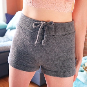 Cozy Up With Me Machine Knit Shorts Pattern