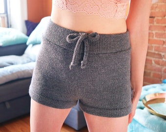Cozy Up With Me LK150 Machine Knit Shorts Pattern