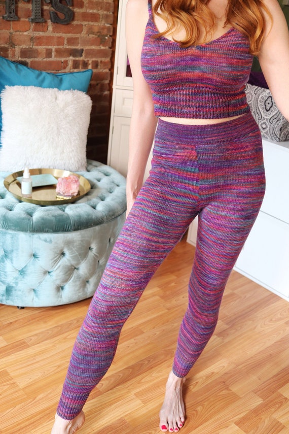 Lounging My Best Life Pants Machine Knitting Pattern