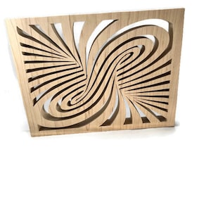 Optical Illusion Trivet Hot Pad Table Decor