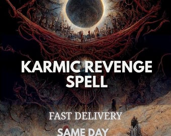Karmic Revenge Spell, Karmic Justice Ritual, Protection Spell, Energy Return Ritual, Spiritual Balance Spell