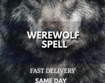 Werewolf Spell, Wolf Spirit Ritual, Animal Spirit Spell, Lunar Energy Ritual, Inner Strength, Custom Spiritual Spell