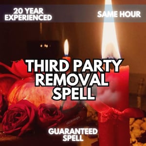 Può includere: Una candela rossa con fiamma, accompagnata da rose rosse e un melograno. Il testo recita: 20 YEAR EXPERIENCED, SAME HOUR, THIRD PARTY REMOVAL SPELL, GUARANTEED SPELL. La scena è scarsamente illuminata, focalizzata sulla candela e sui fiori.
