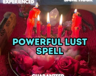 Powerful Lust Spell, Passion Attraction Ritual, Desire Energy Spell, Romantic Chemistry Ritual, Love Attraction