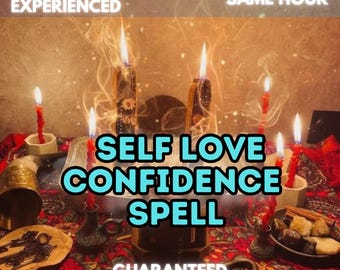 Glow Up & Radiance Self Love Confidence Spell, Beauty Energy Ritual, Self Worth Spell, Attraction Ritual, Custom Spiritual Spell