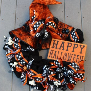 Happy Halloween Wreath image 1