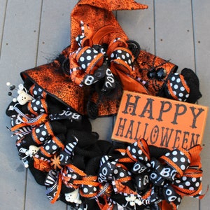 Happy Halloween Wreath image 3