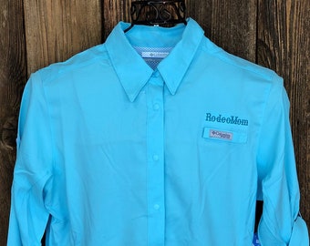 Rodeo Mom Ladies Fishing Shirt