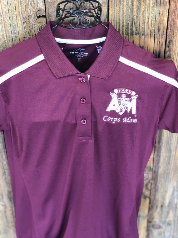 texas a&m women's polo shirt