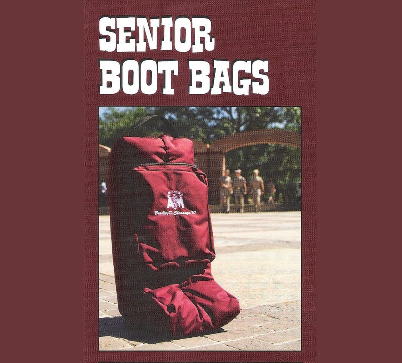 Texas A&M Senior Corps of Cadets Boot Bag