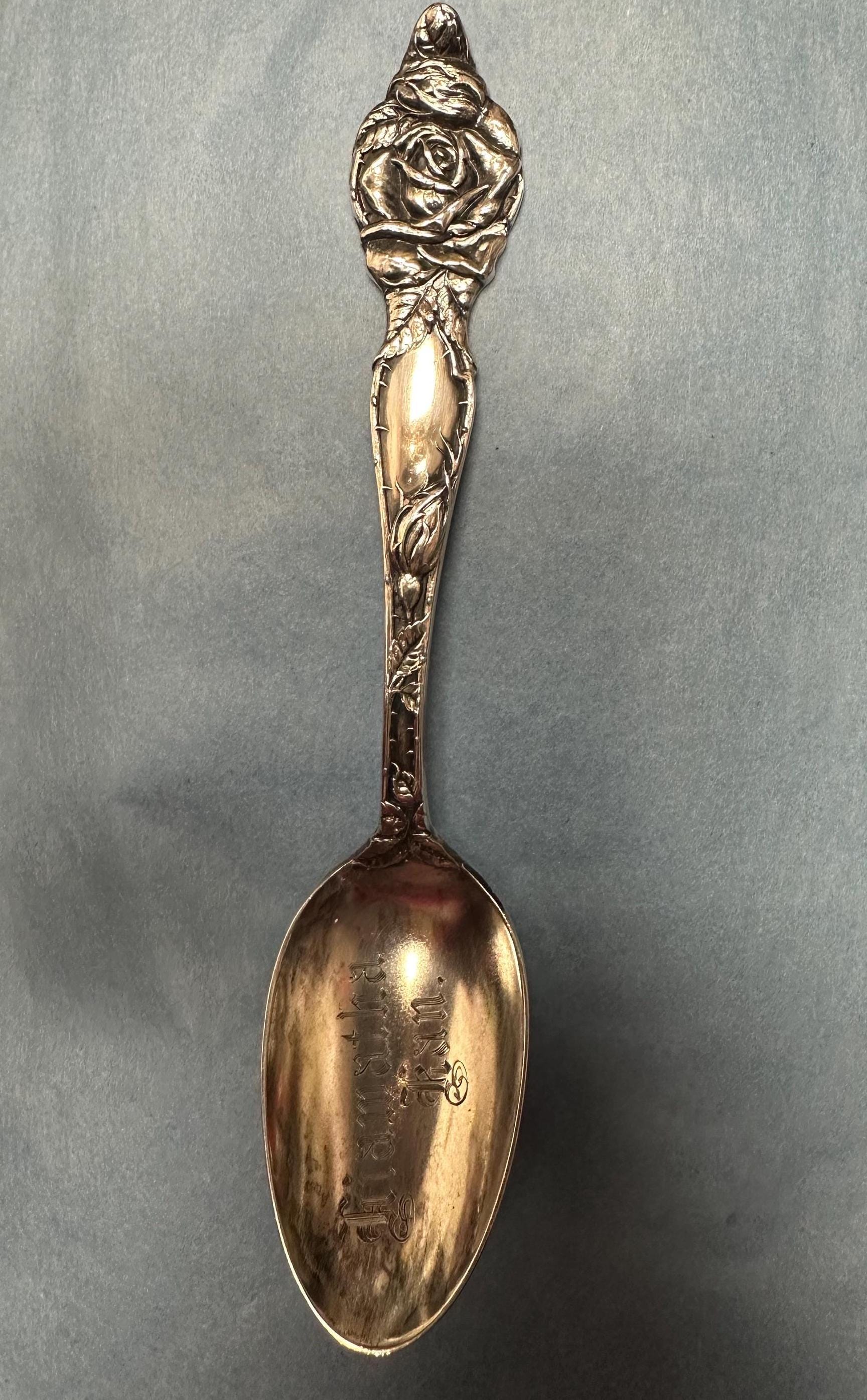 Rw&s Sterling Spoon - Etsy