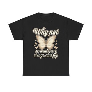 Vintage Hilary Duff  Why Not Spread Your Wings and Fly Tee | Butterfly Script Vintage