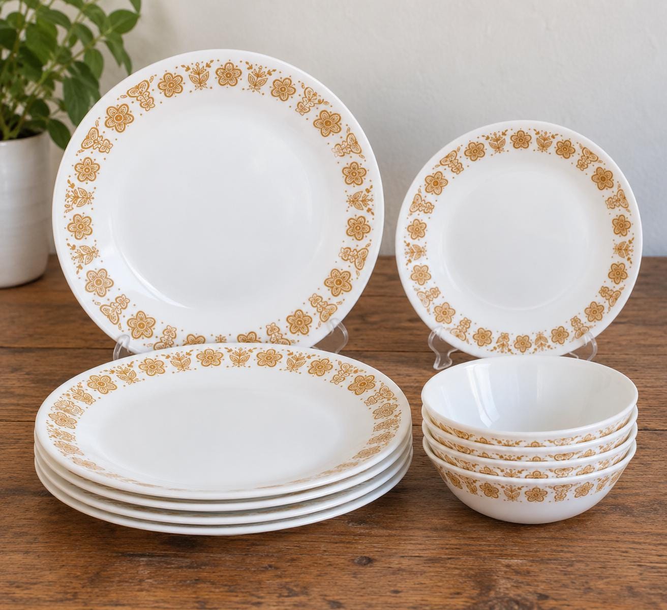 Old Colony プレート 6枚セット 廃盤品 Vintage 1960s Dinnerware Sets