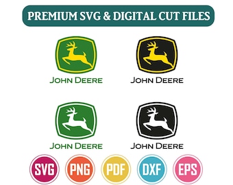 John Deere SVG-Bundle | Schneidedateien für Traktoren | Digitaler Download