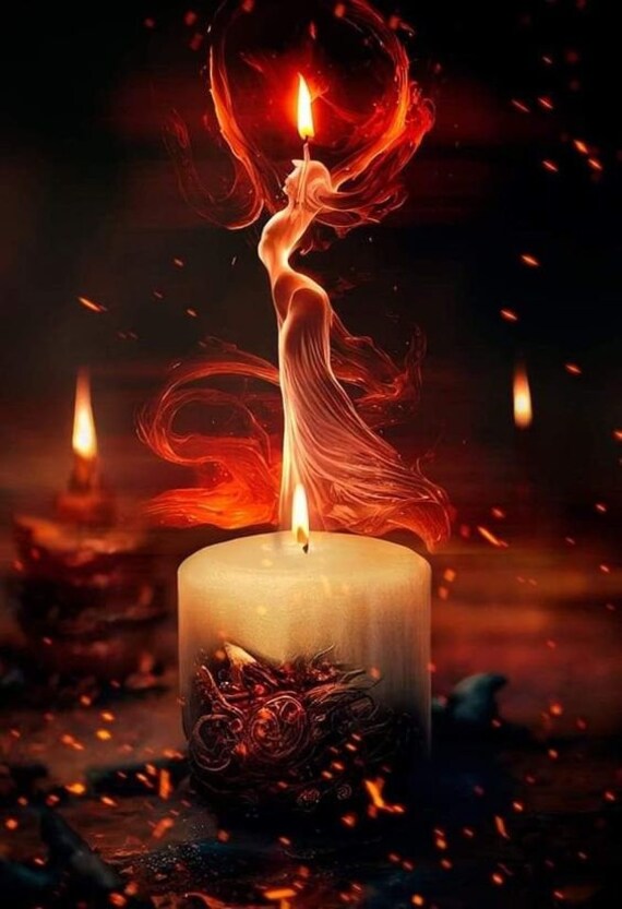 Eternal Flame Dancer Enchantment Perfume Oil Dancing Flame Igniting Passion in Every Drop. Etsy