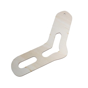 Wood Sock Blockers For Adults - Medium - Stocking Stretchers - Wooden Sock Boards (b0094774)
