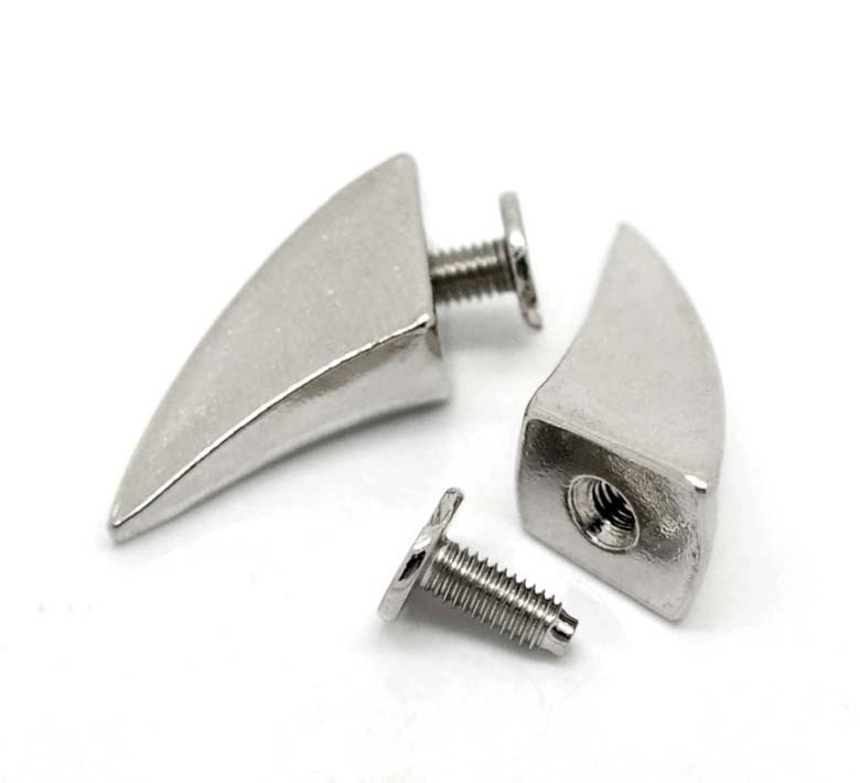 5 Large Silver Rivet Stud Spikes 24mm x 10mm Metal Screw Etsy
