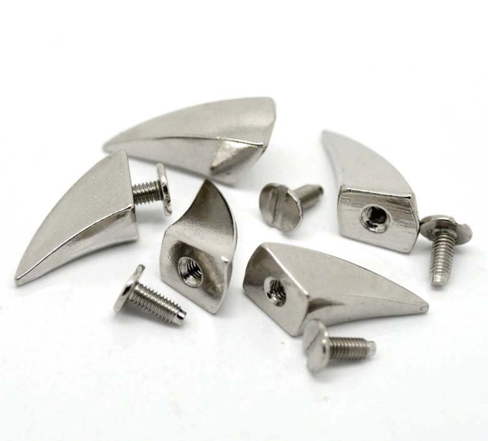 5 Large Silver Rivet Stud Spikes 24mm x 10mm Metal Screw Etsy
