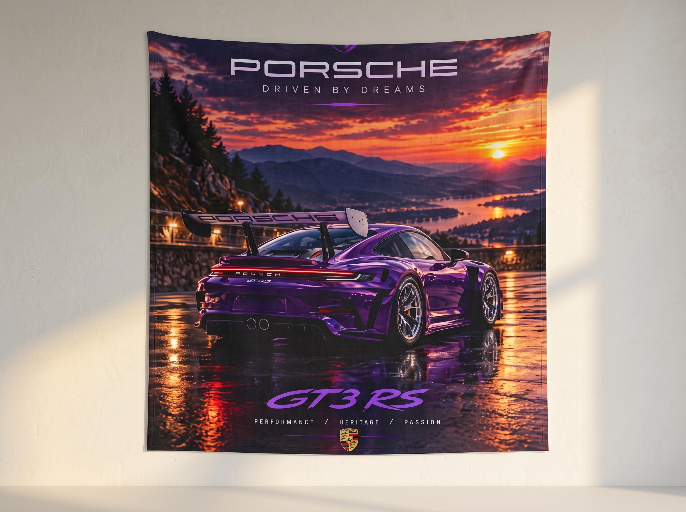 PORSCHE  ポルシェ　タペストリー Porsche 911 Tapestry - Etsy