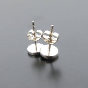 Silver Freemasons Earring Posts, Masonic Symbol Studs, round ear studs, Circle Studs, Masonic Earrings, Earrings for Him, Freemasons Jewelry image 4