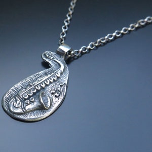 Saxophone Handmade Silver Pendant with Musical Notes, Saxophone silver pendant for saxophonists and musicians, Jazz lover gift