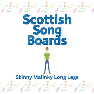Skinny Malinky Long Legs - A4-symbolsångtavla (Digital nedladdning direkt)