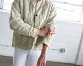 Cotton Quilted Czech Liner - cream