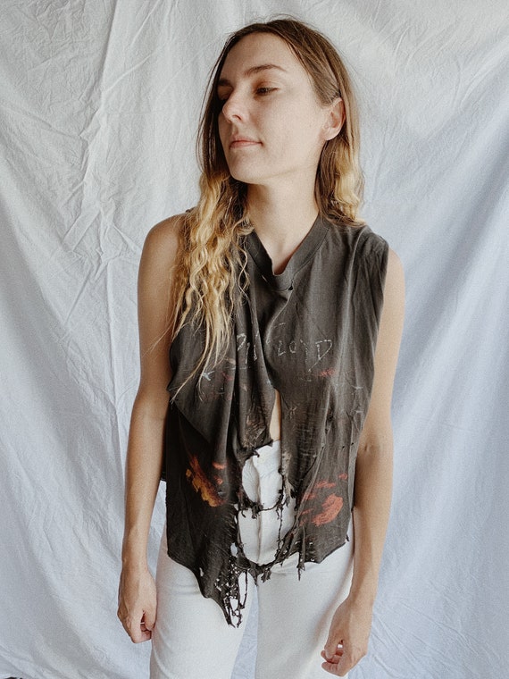 Holey pink floyd tee