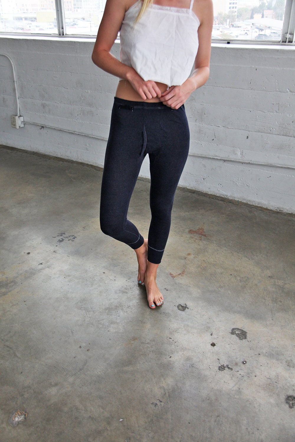 Overdyed Thermals - navy