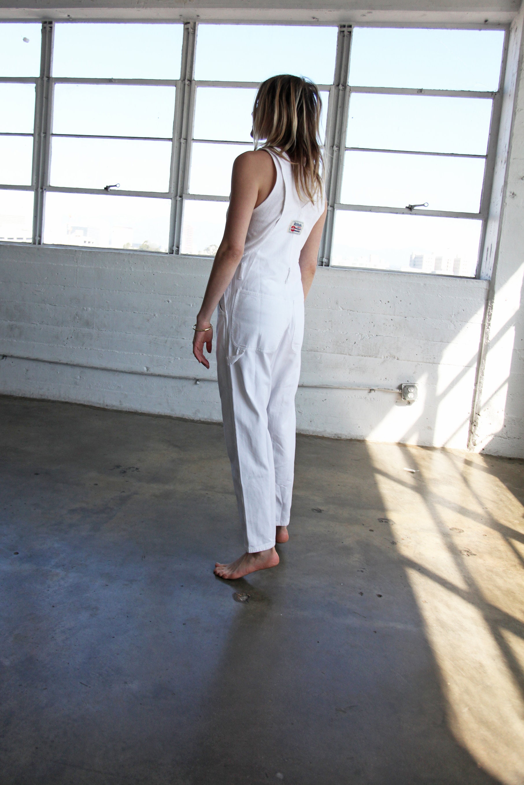 White Painter's Overalls