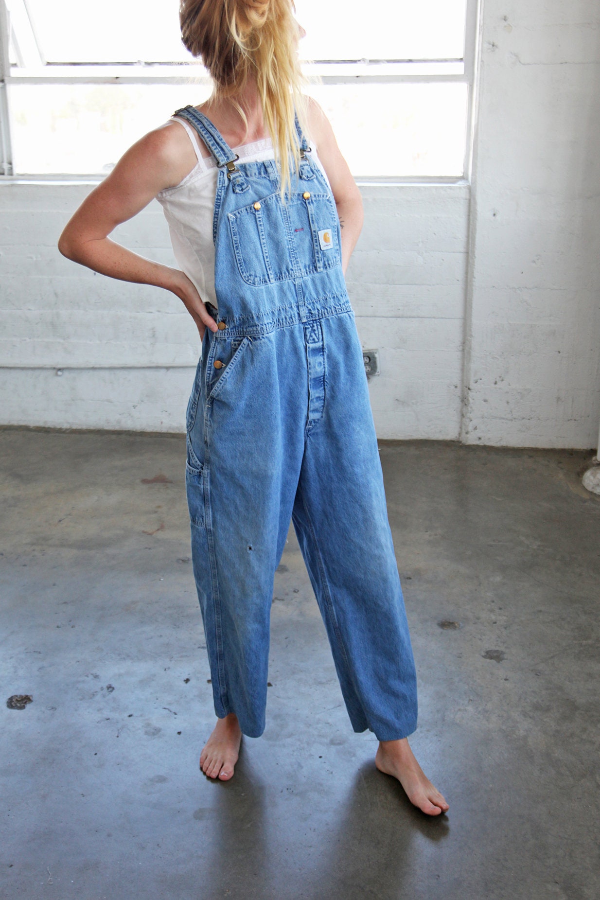 vintage carhartt overalls