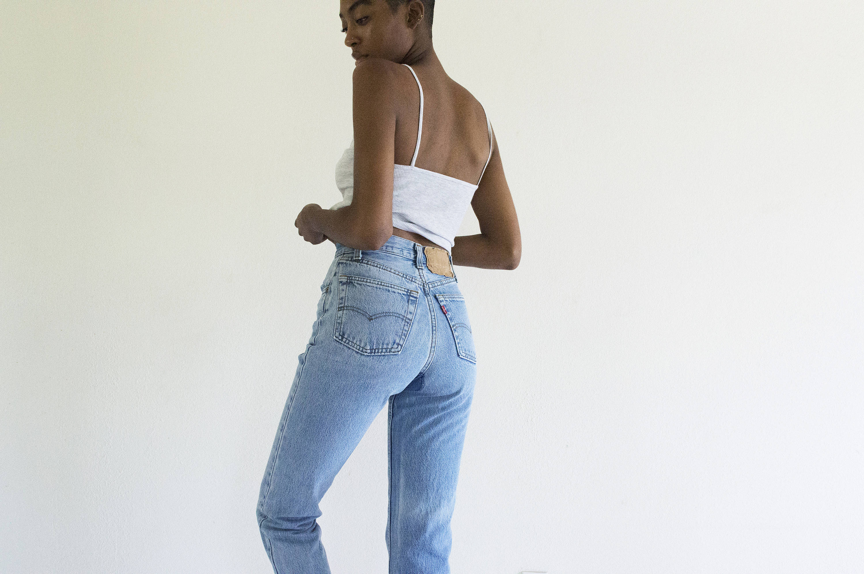 LEVI'S 501 High Waist Jeans size 24/25