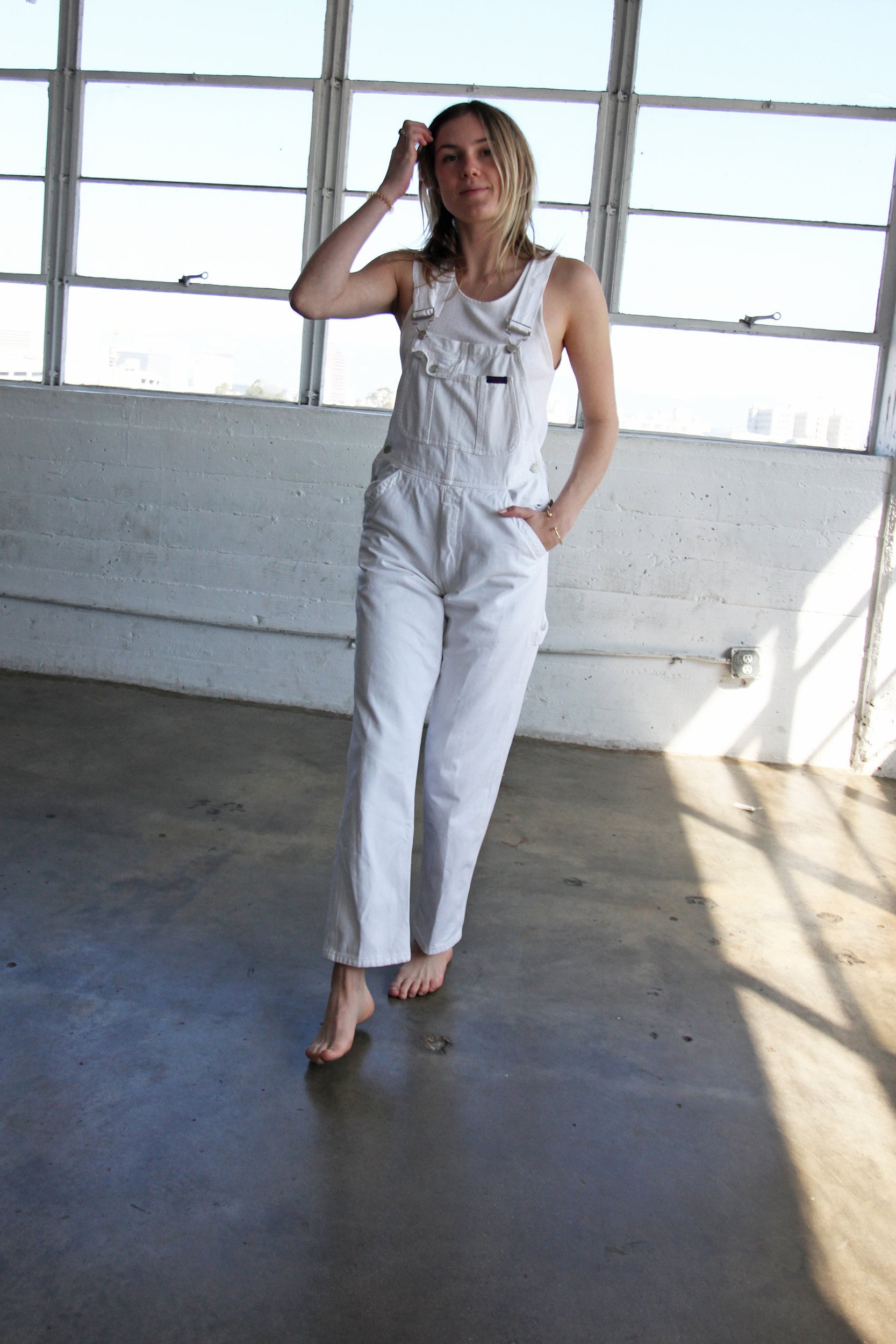 White Painter's Overalls