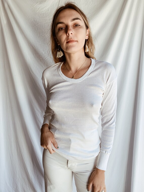 Cotton ribbed thermal