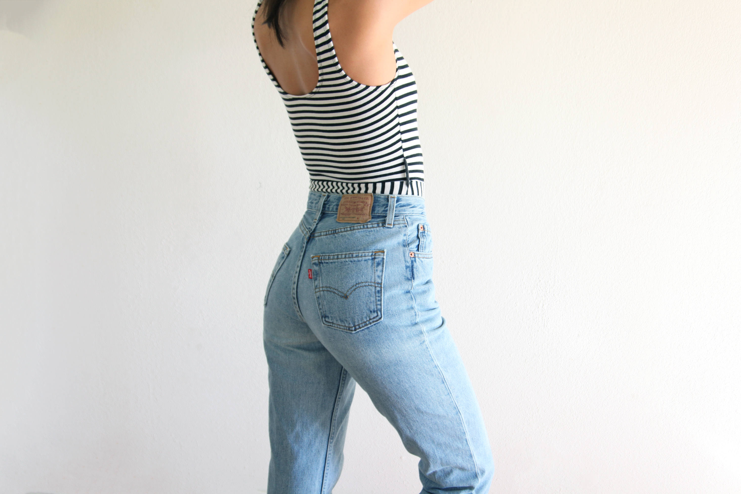 vintage levis 501 jeans high waisted