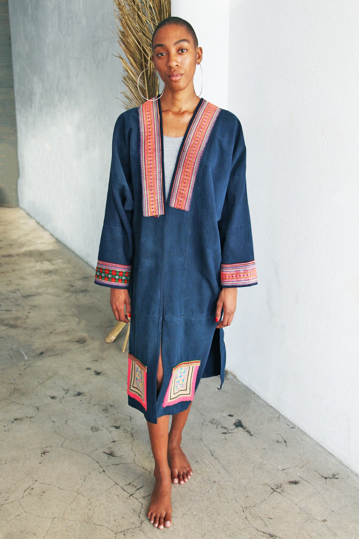 vietnamese silk robe
