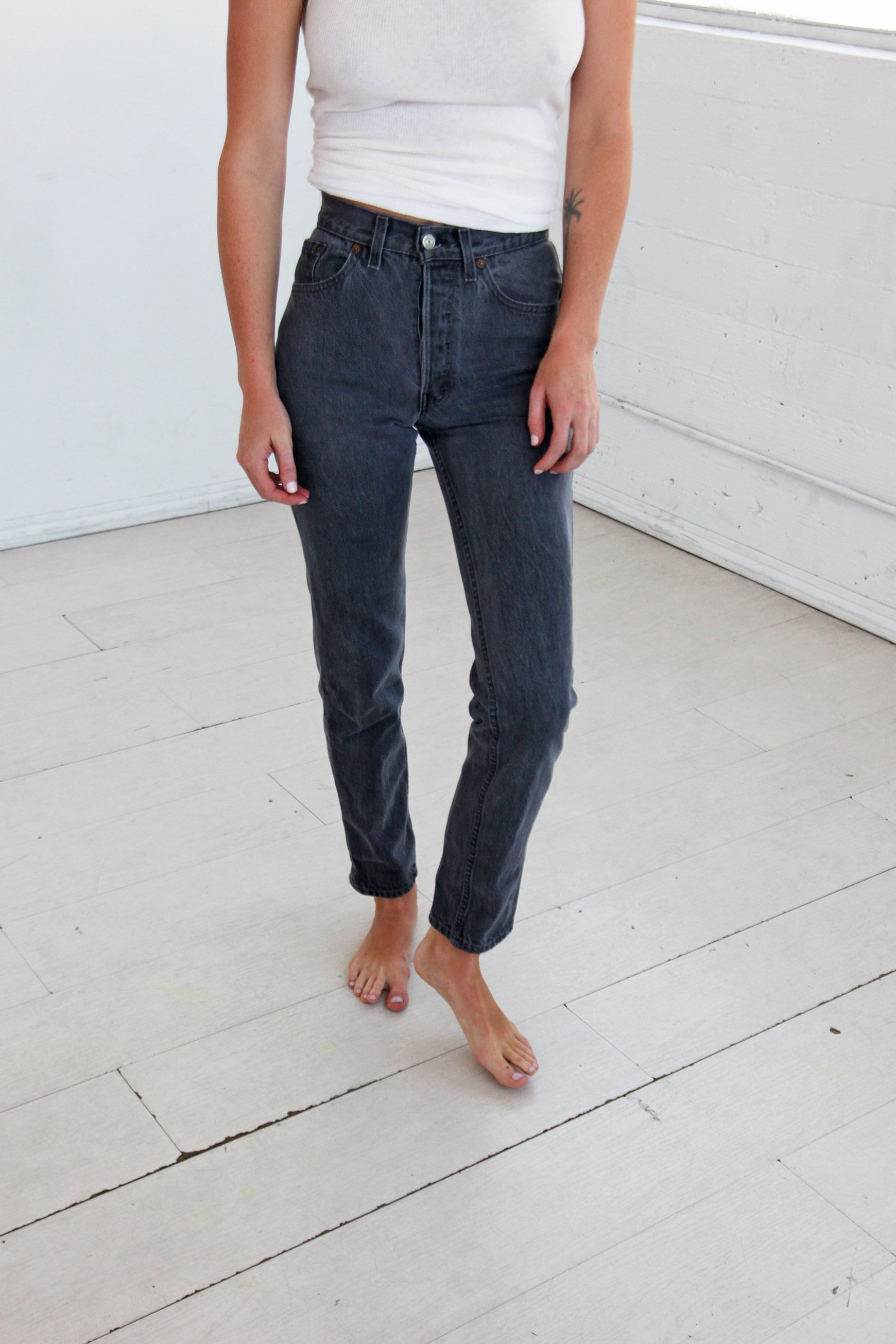 LEVI'S 501 Black Jeans