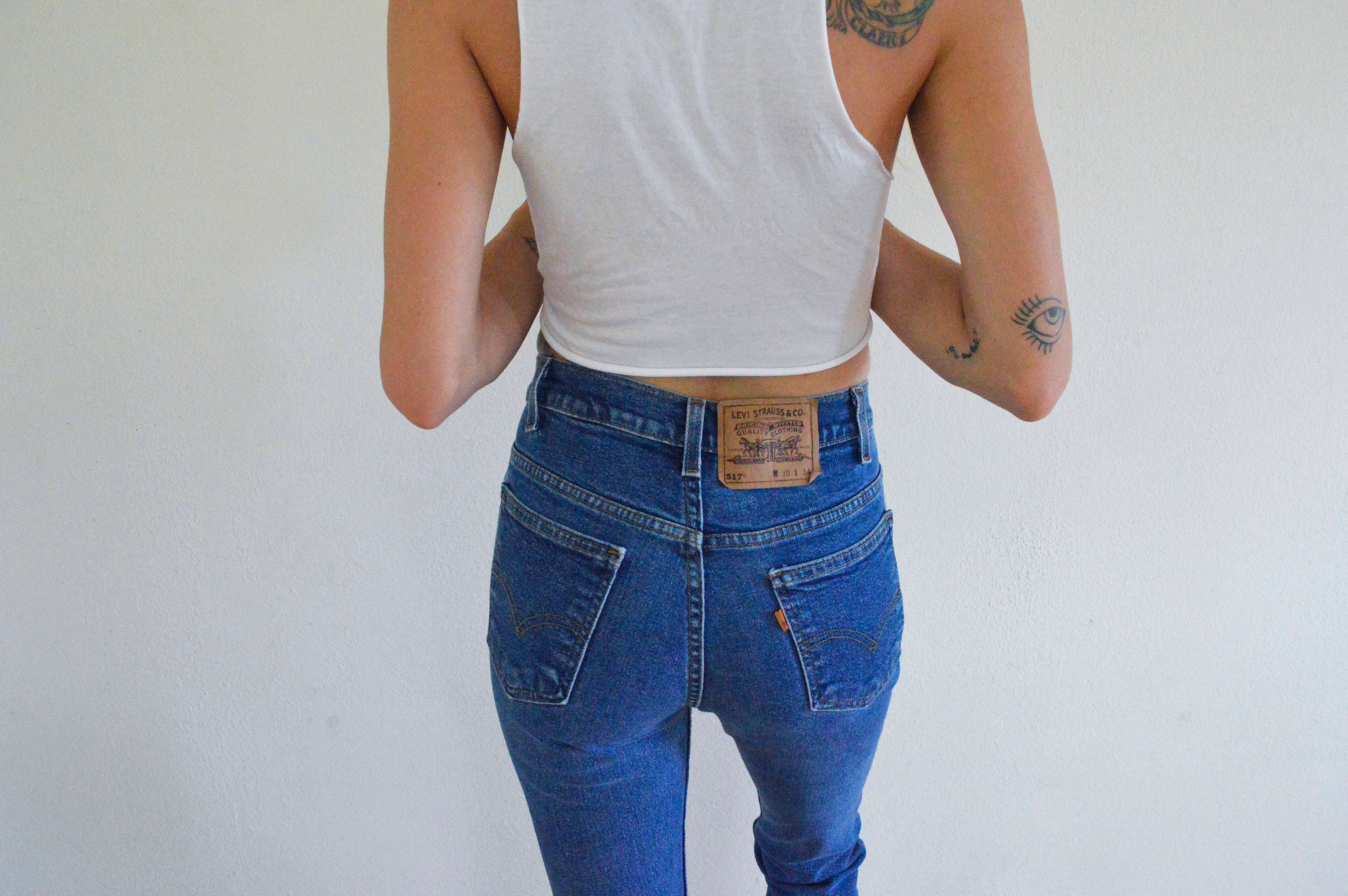 levi strauss high waisted jeans