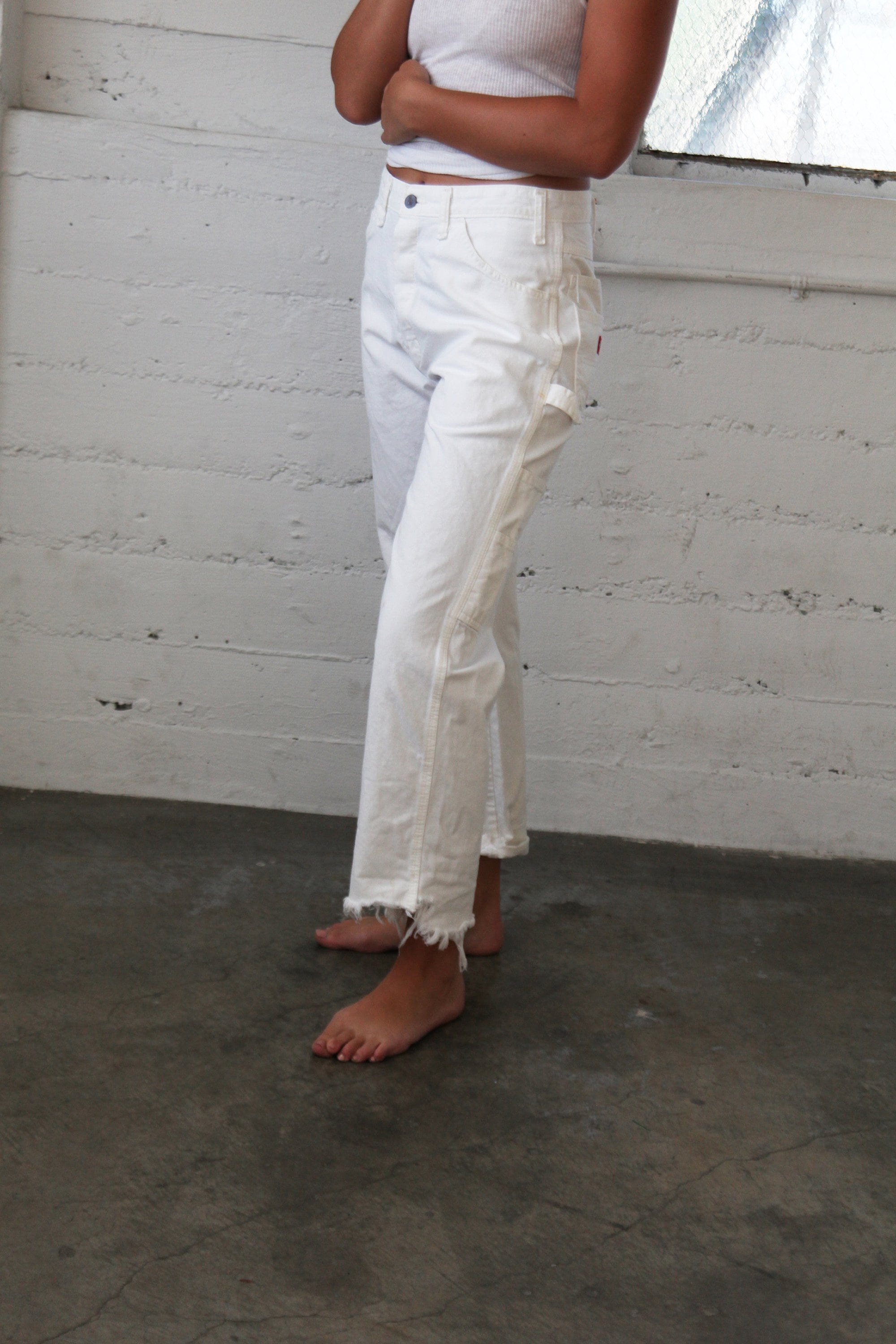 off white carpenter pants